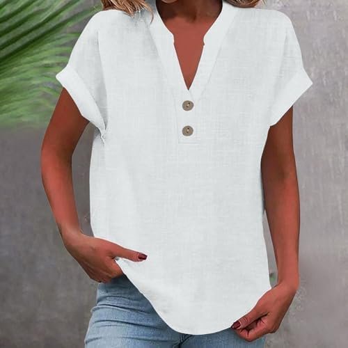 Women's Summer Tank Loose Fit Pleated V Neck Sleeveless Top Curved Hem Flowy Tie Hoodie for Women