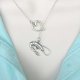 XTC Jewelry Silver Lariat Y Necklace