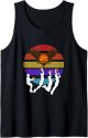 Retro basketball design Tank Top