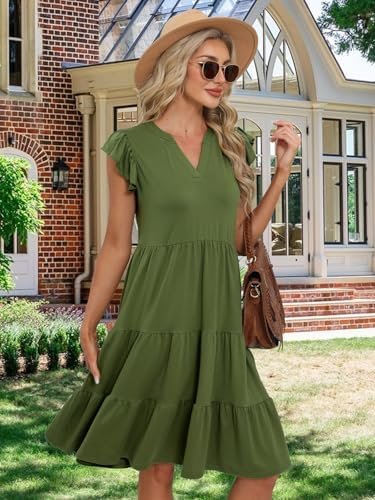 MixShe Summer Dresses for Women 2025 Elegant Classy Casual Plus Size Midi Fashion Dress S-XXL