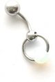 Moonstone Door Knocker VCH Piercing Barbell.