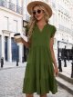 MixShe Summer Dresses for Women 2025 Elegant Classy Casual Plus Size Midi Fashion Dress S-XXL