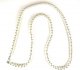 Artist Unknown Cream/Off-White Classic/Elegant 30" Long Faux Pearl Strand Necklace