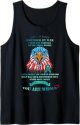 Battle by battle wounded by war, I love you forever I swore Tank Top